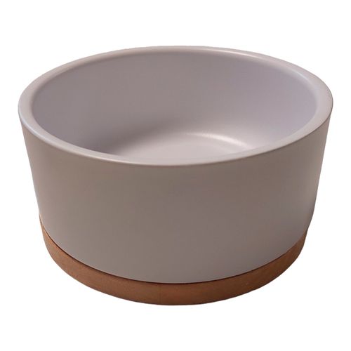 Comedero CanCat Recto Base Madera
