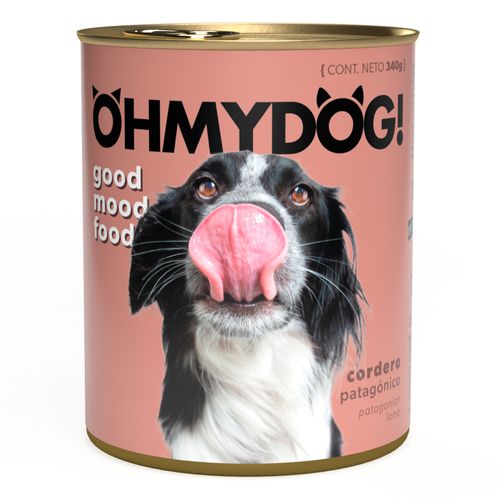 Lata Oh my Dog Cordero Adulto