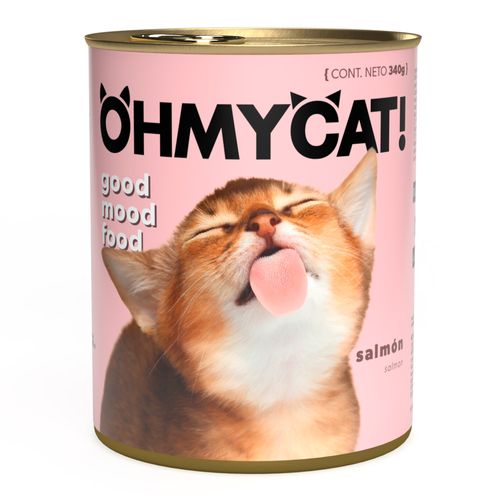 Lata Oh my Cat Salmón Adulto