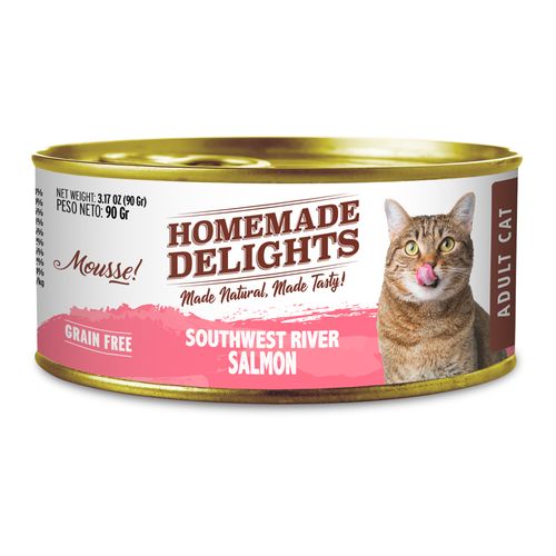 Lata Homemade Delights River Salmon Gato Adulto