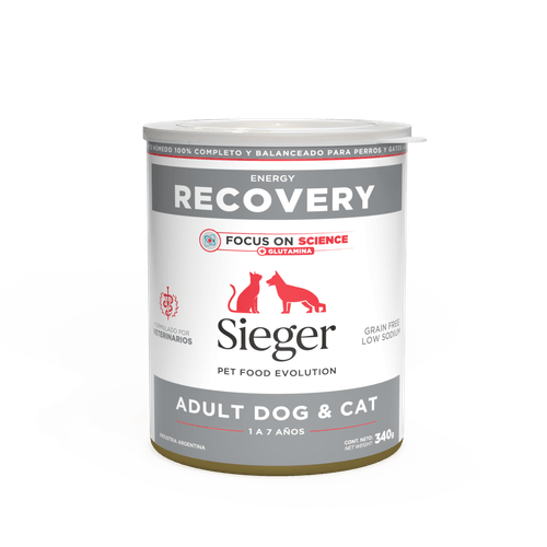 Lata Sieger Energy Recovery Para Perro y Gato