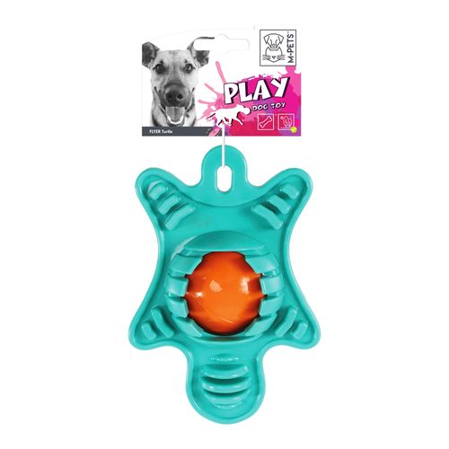 Juguete M-Pets Dispenser Flyer Tortuga Azul