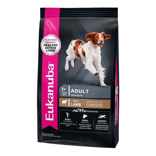 Alimento Eukanuba Perro Adultos Mediano Cordero