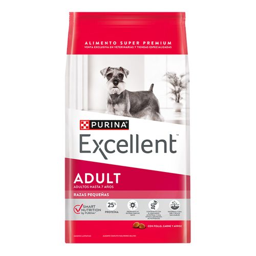 Alimento Excellent Perro Adulto Razas Pequeñas - 1 Kg