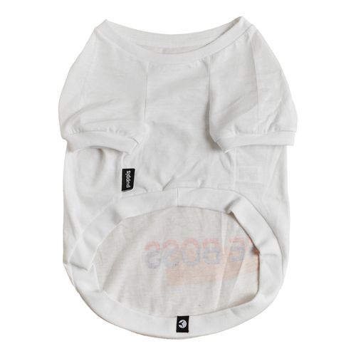 Remera Manga Ranglan Offwhite The Boss