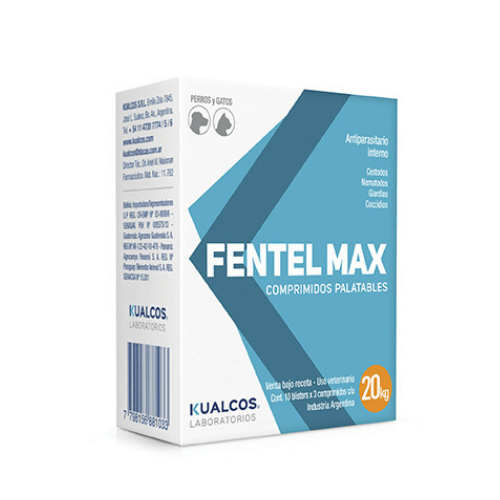Fentel Max 2200mg 20kg Blis x3c Kualcos
