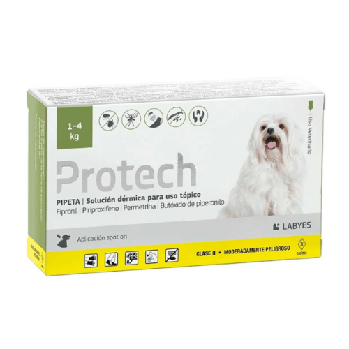 Pipeta Antiparasitaria Protech Para Perros