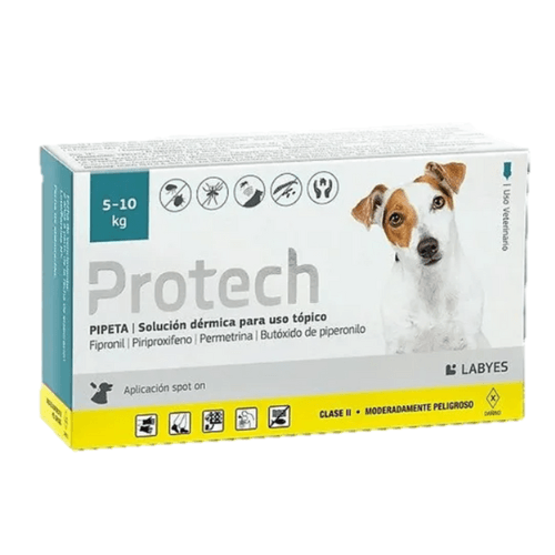 Pipeta Antiparasitaria Protech Para Perros