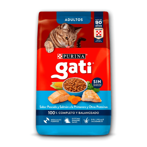 Gati Pescado Arroz y Espinaca