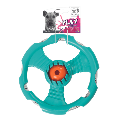 Timon de Goma M-Pets Azul