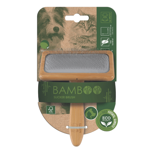 Cepillo Para Perros M-Pets Bamboo
