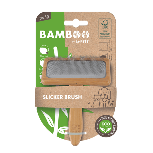 Cepillo Para Perros M-Pets Bamboo