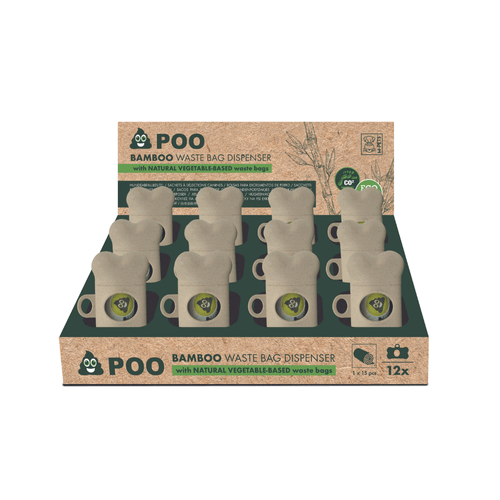 Dispensador de Bolsas M-Pets Bamboo