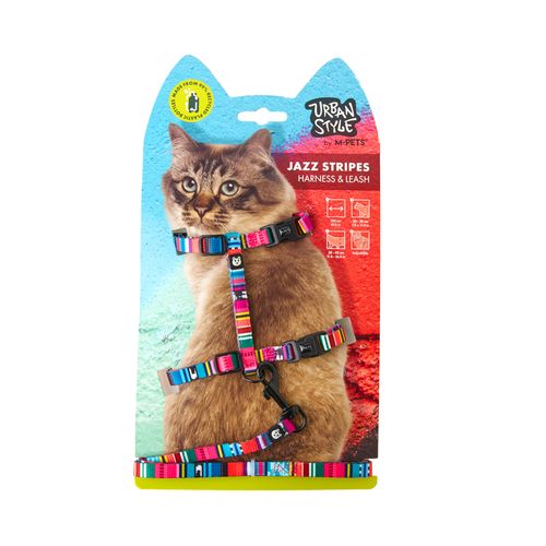 Arnes y Collar M-Pets Gato Jazz