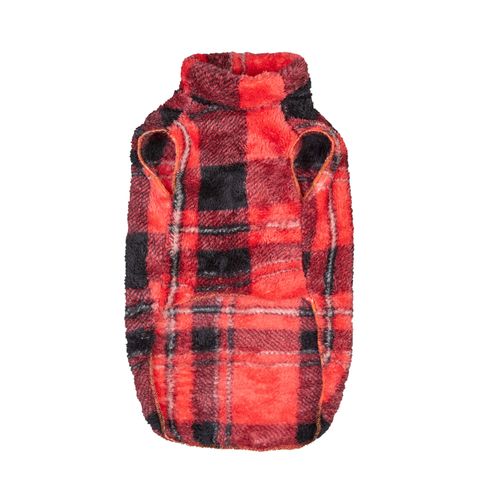 Polera Corderito Kika Leñador Rojo