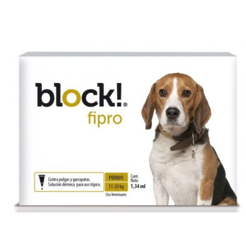 Pipeta Para Perros Block Fipro