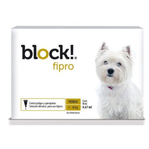 Pipeta Para Perros Block Fipro