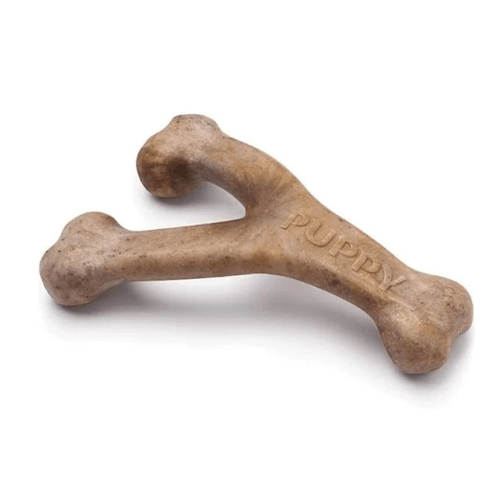 Benebone Puppy Wishbone Bacon Medium