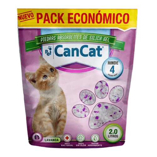 Piedras Sanitarias Silica Cancat Pack Economico Lavanda