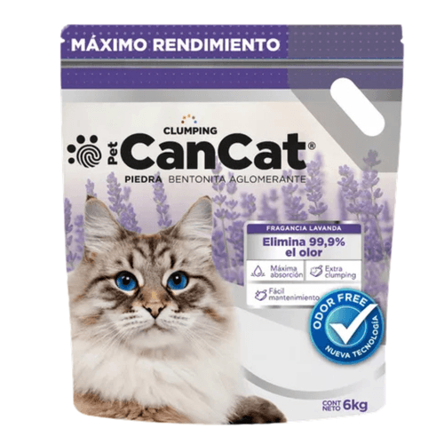 Piedras CanCat Bentonita Lavanda