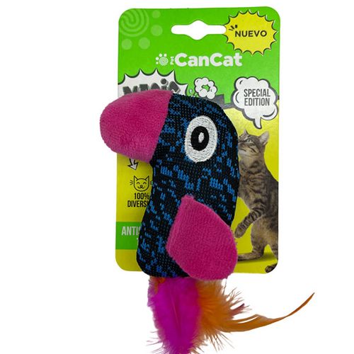 Juguete Pajarraco con Plumas Cancat