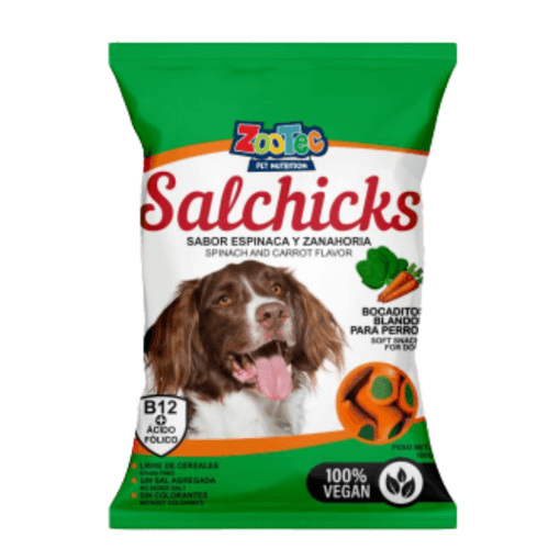 Salchicks Espinaca y Zanahoria 100g