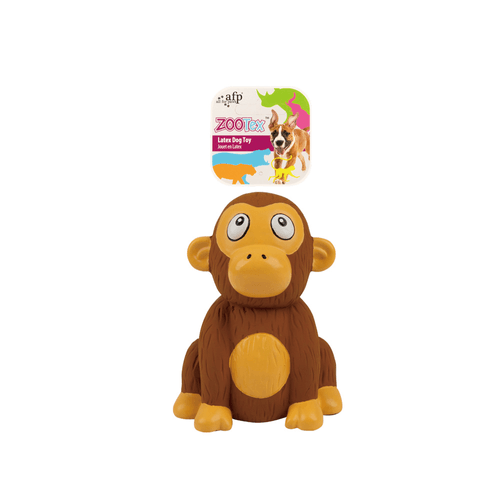 AFP Juguete Chimpancé de Latex Marron Para Perro
