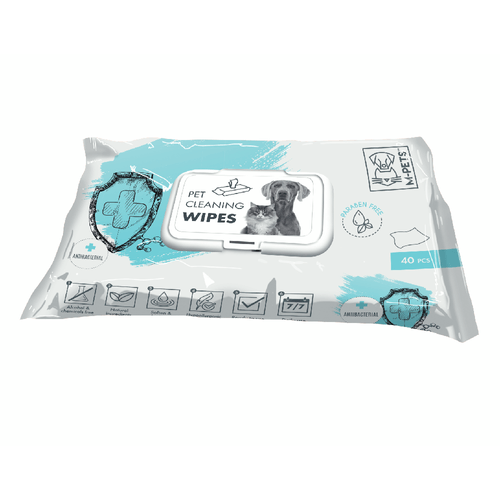 M-Pets Pañitos Antibacteriales Para Mascotas