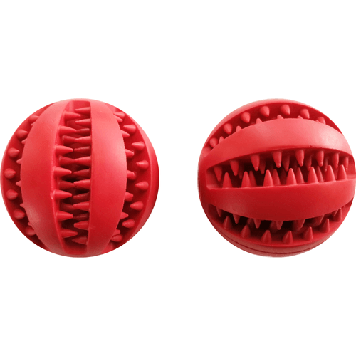 Pawise Pelota De Goma Roja Para Perro