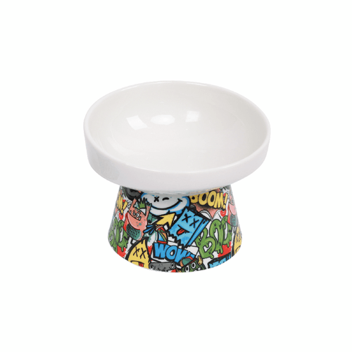 M-Pets Taza Elevada Urban Mix Para Perro