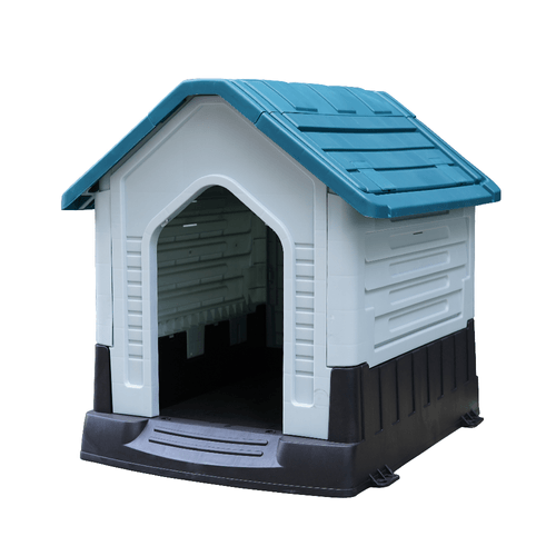 Beidi Casa de Plástico Para Perro Azul