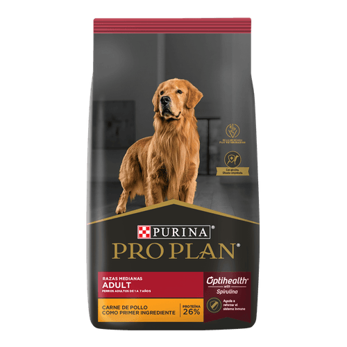 Alimento Pro Plan para Perro Adulto Raza Mediana