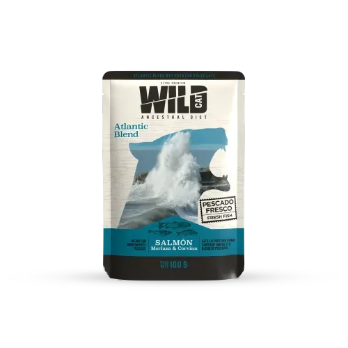 Pouch Wild Salmón, Merluza Y Corvina 100Gr