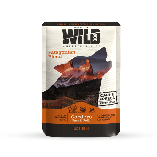 Pouch Wild Cordero, Pavo Y Pollo 100Gr