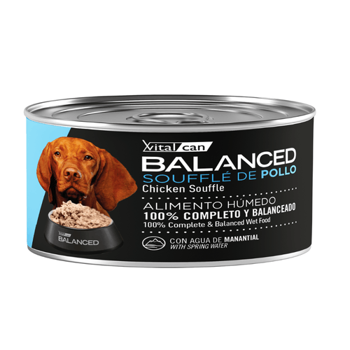 Lata Balanced Soufflé De Pollo Perro Adulto