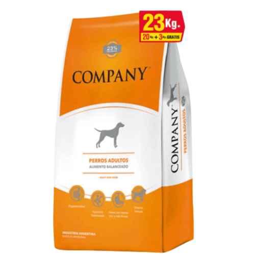 Alimento Company Perro Adulto Bonus Bag - 20+3 Kg