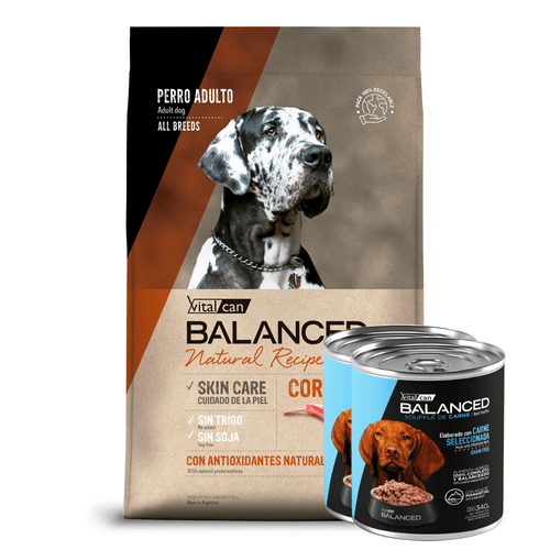 Alimento VitalCan Balanced Natural Recipe  Cordero