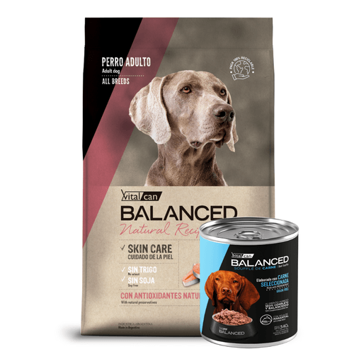 Balanced Natural Recipe Salmon Perro Ad