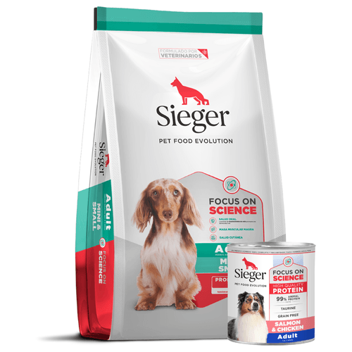 Alimento Sieger Adulto Mordida Pequeña