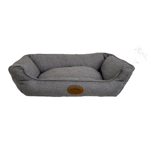 Cama Nogal Rect Silver