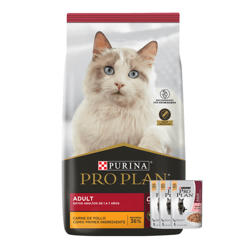 Alimento Pro Plan para Gato Adulto Pollo Y Arroz