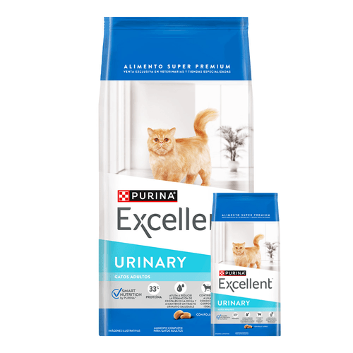 Alimento Excellent Urinary Arroz y Pollo para Gato