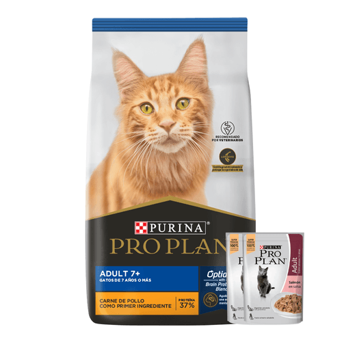 Alimento Pro Plan para Gato Adulto  7+