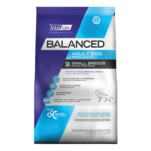 Alimento VitalCan Balanced para Perro Adulto Pequeño