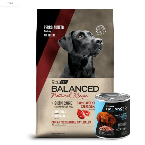 Balanced Natural Recipe Carne Perro Ad