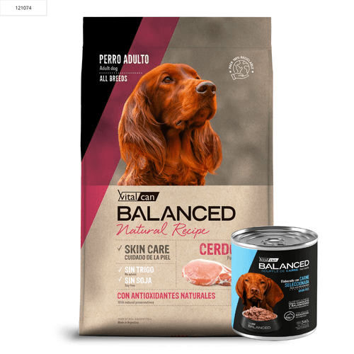 Alimento VitalCan Balanced Natural Recipe Cerdo