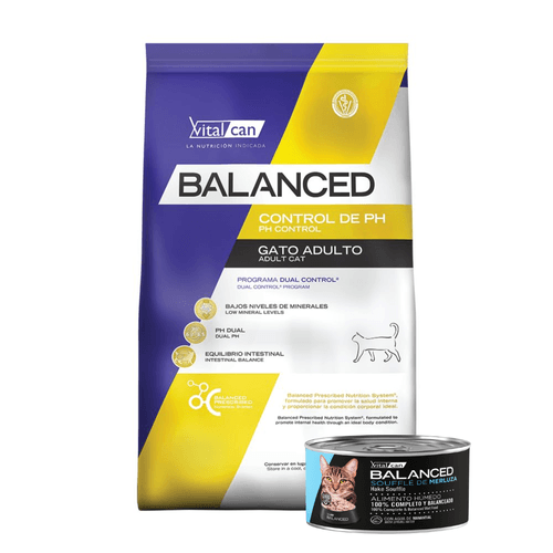 Alimento VitalCat Balanced Control Ph Gato