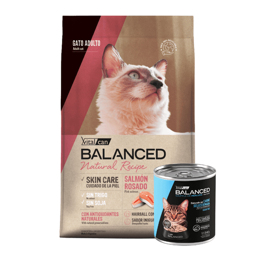 Alimento VitalCan Balanced Natural Recipe Salmón