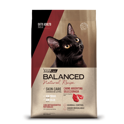 Alimento Balanced Natural Recipe Gato Carne - 3 Kg