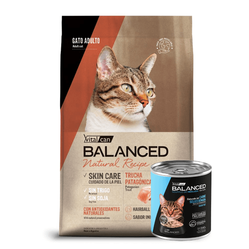 Balanced Natural Recipe Gato Adulto Trucha